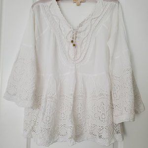 Michael Kors cotton lace top